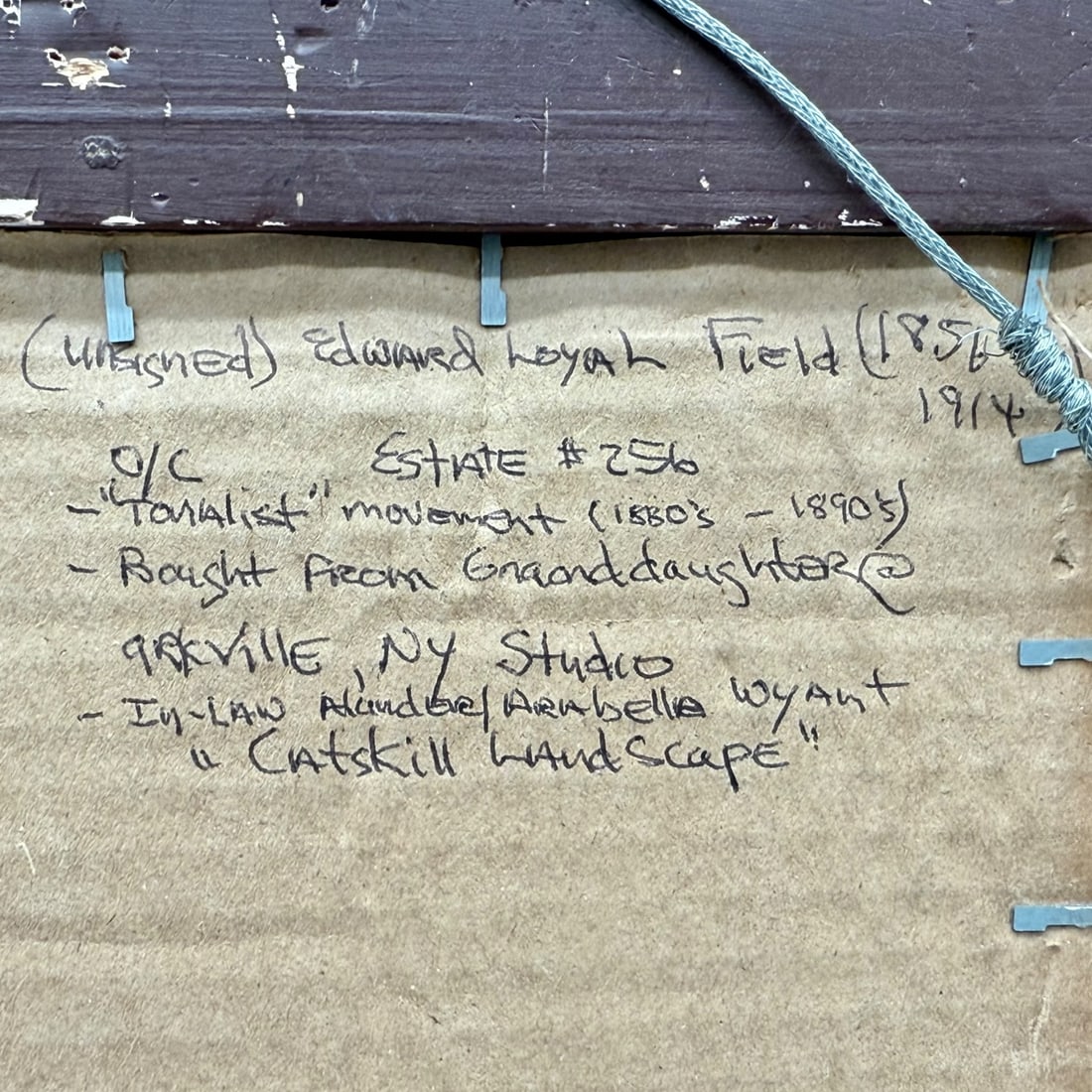 Edward Loyal Field - Winter Scene with Structure - 5