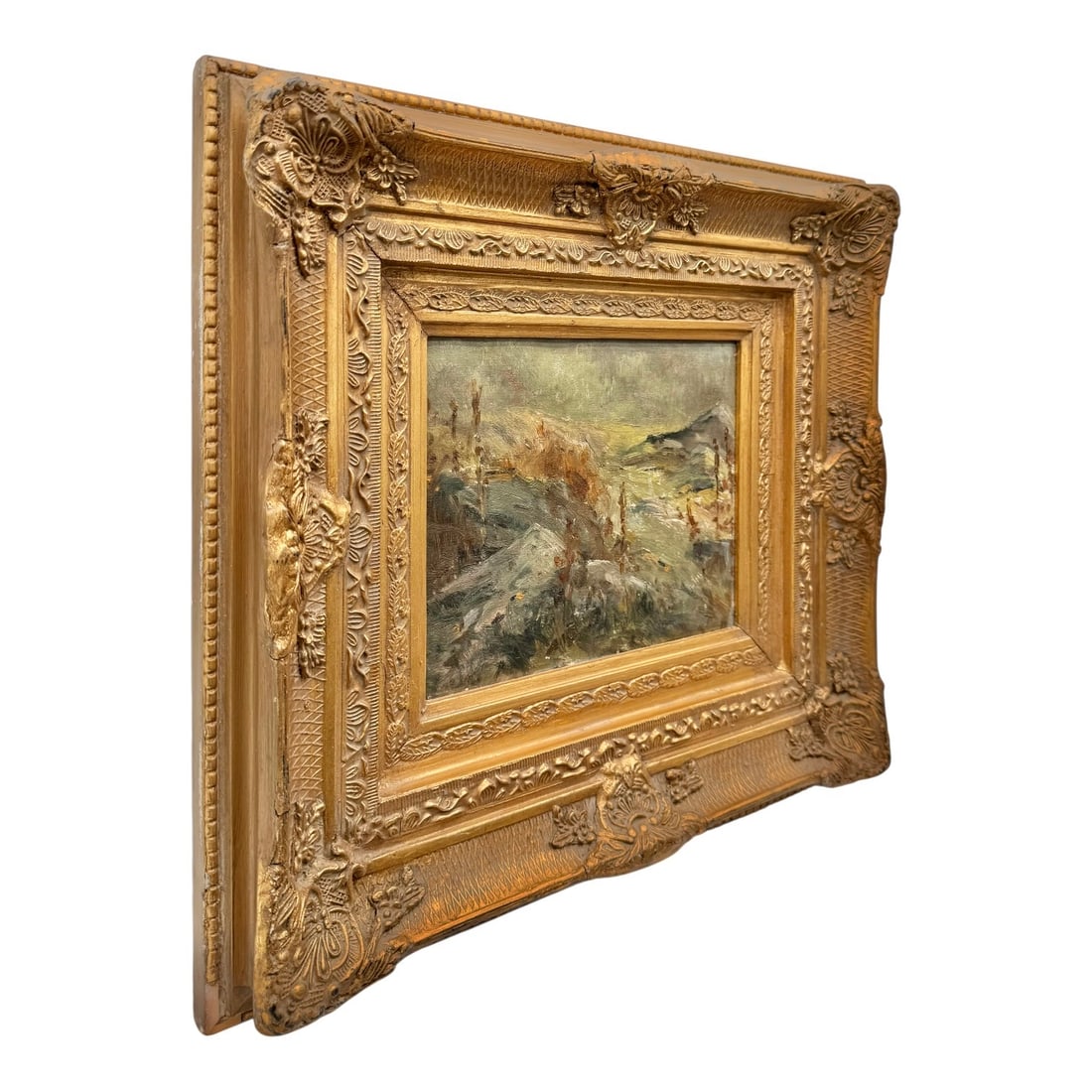 Edward Loyal Field - Winter Scene with Structure - 6