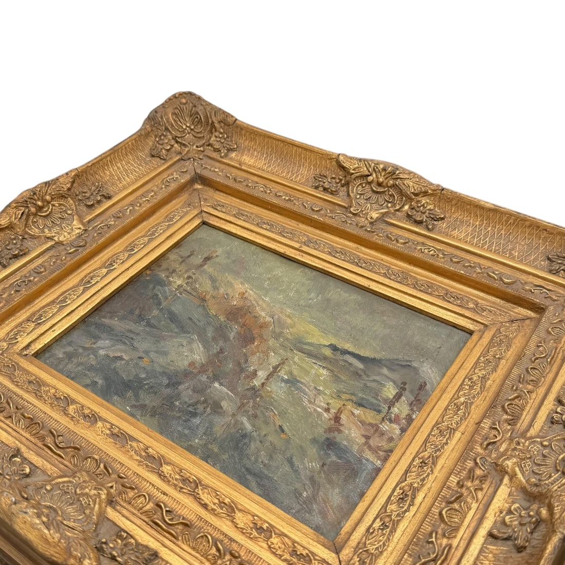 Edward Loyal Field - Winter Scene with Structure - 7