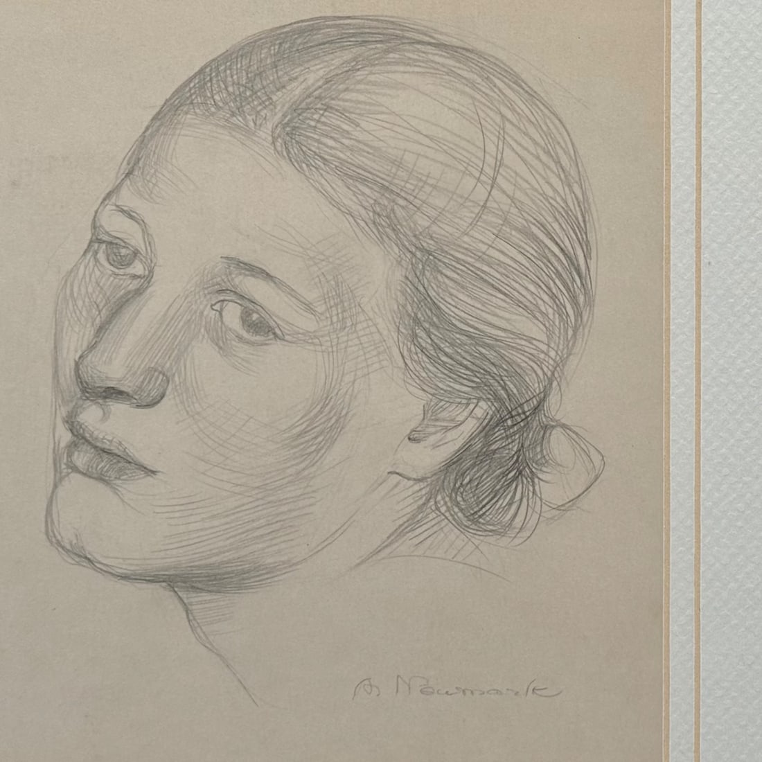 Anne Neumark - Two Portrait Studies - 3