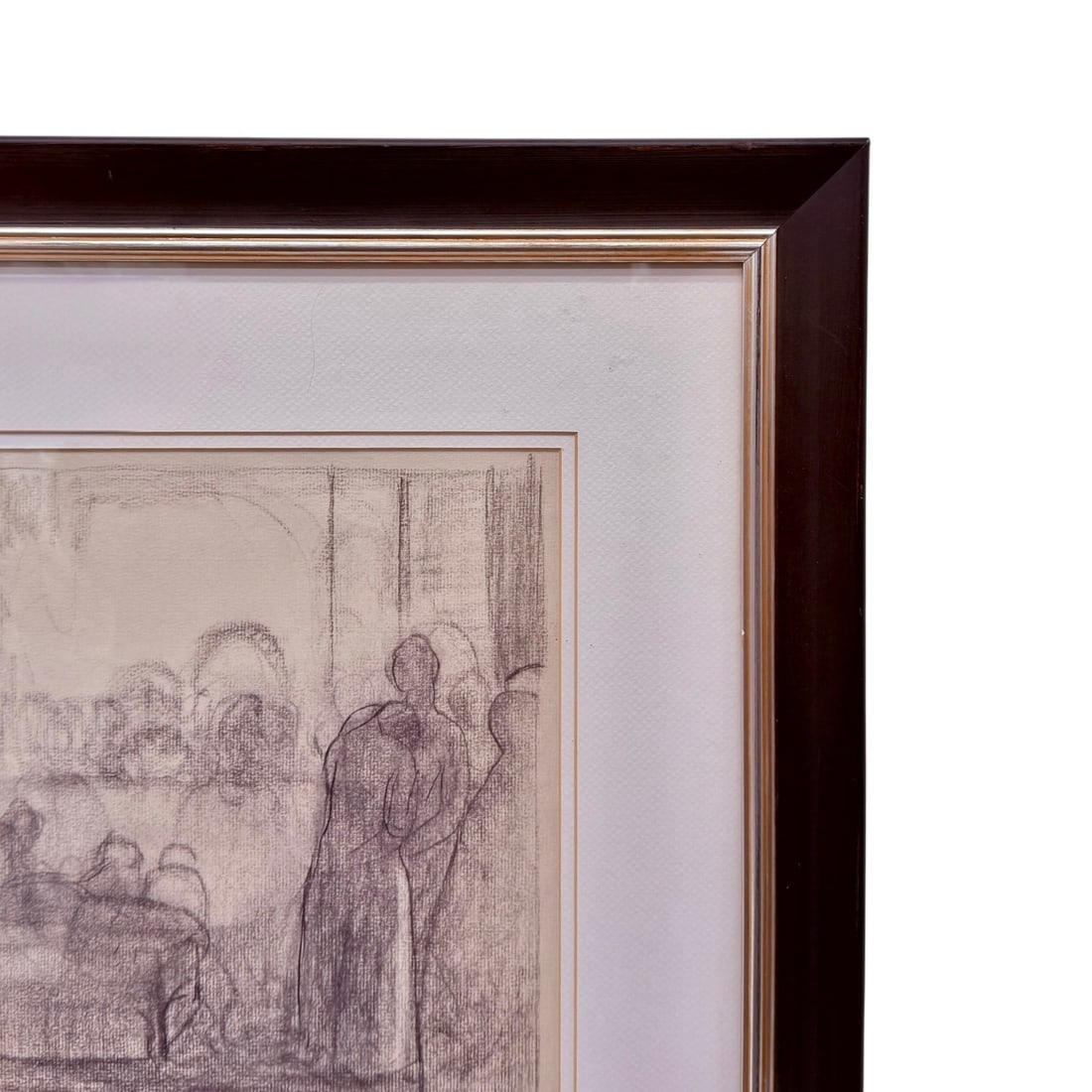 Anne Neumark - Interior Scene with Multiple Figures - 4