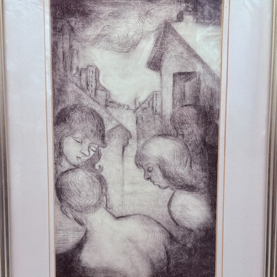 Anne Neumark - Four People in Surreal Landscape - 5