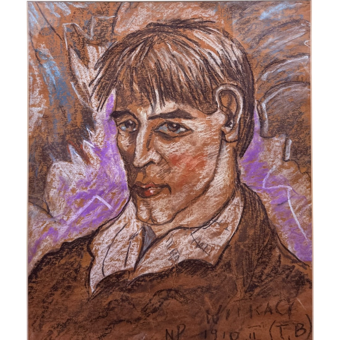 Stanislaw Ignacy Witkiewicz (Witkacy) - Portrait of a Young Man - 2