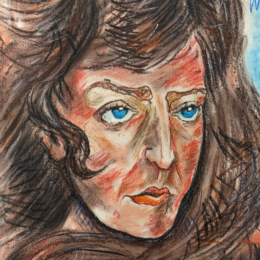 Stanislaw Ignacy Witkiewicz (Witkacy) - Expressionist Portrait - 5