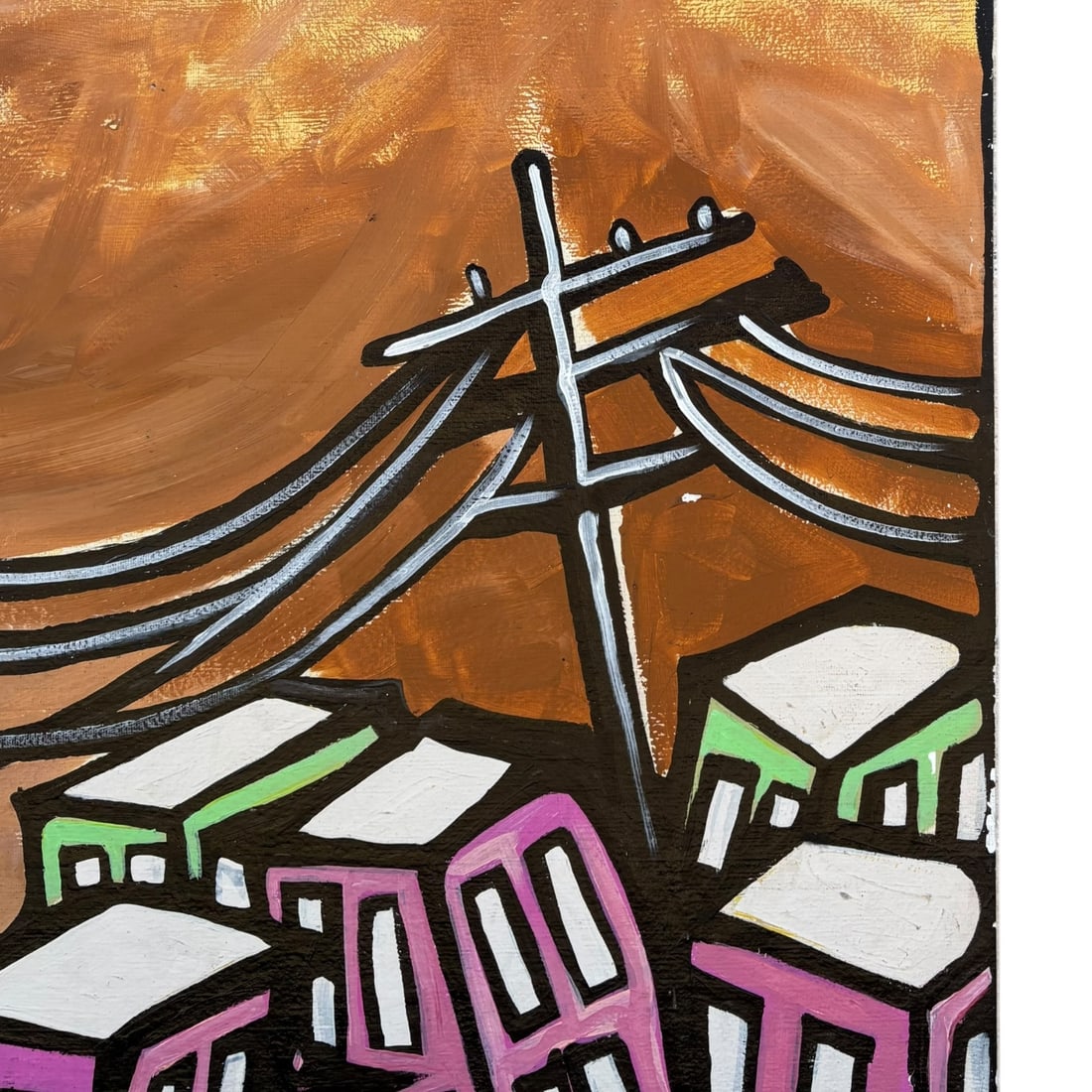 Sam Majeed (Samuel Renaissance) - Urban Landscape Diptych - 6