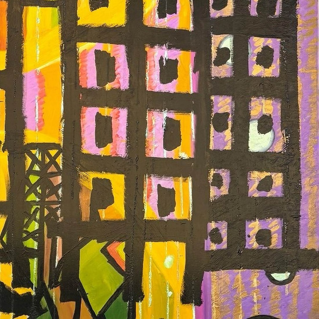 Peter Robert Keil - Twin Towers Cityscape - 3