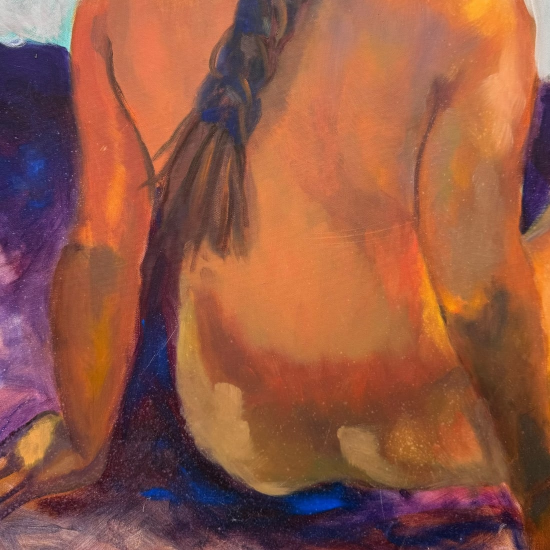 Anne Emerson Hall - Seated Nude (Circa 2001) - 4