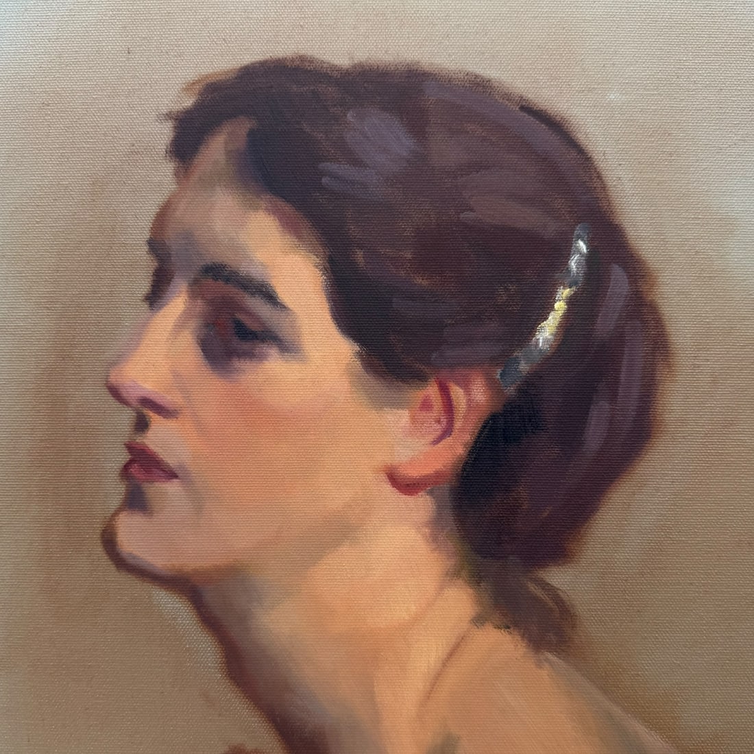 Anne Emerson Hall - Portrait of a Young Woman - 3