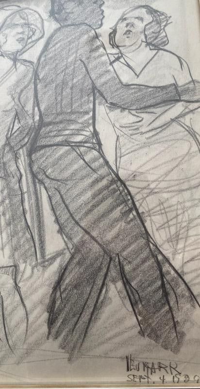 Anne Neumark - Multi-Figure Interior Scene - 4