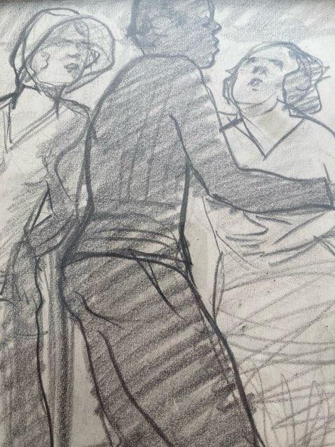 Anne Neumark - Multi-Figure Interior Scene - 5