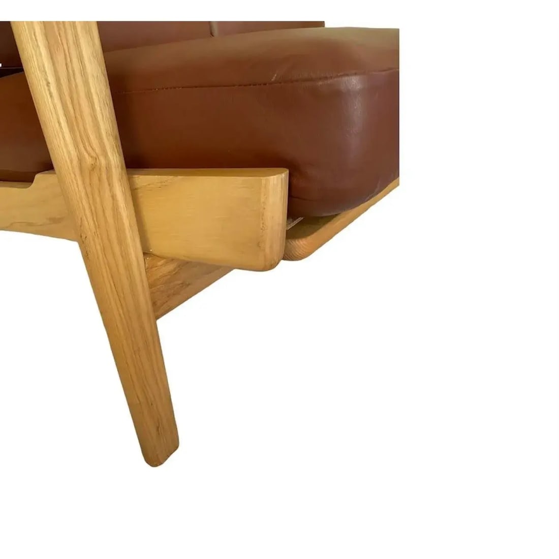 Hans Wegner for GETAMA GE-290/2 Two-Seat Plank Sofa in Leather - 3