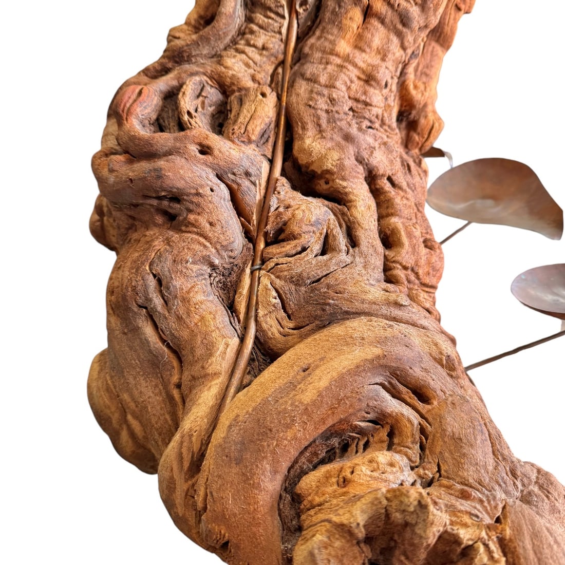 Driftwood and Copper Fountain; Attributed to Scott Coblentz - 5