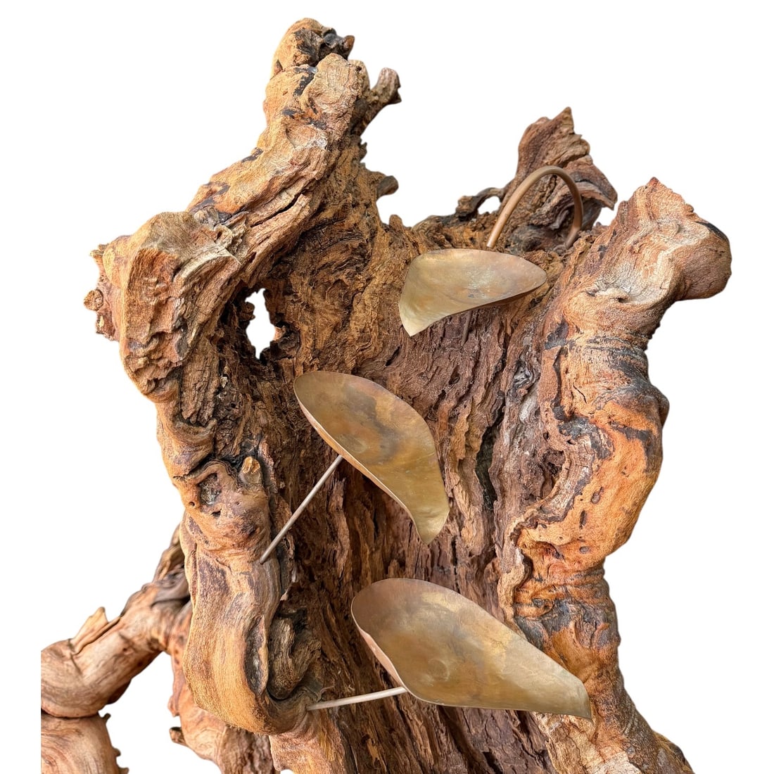 Driftwood and Copper Fountain; Attributed to Scott Coblentz - 6