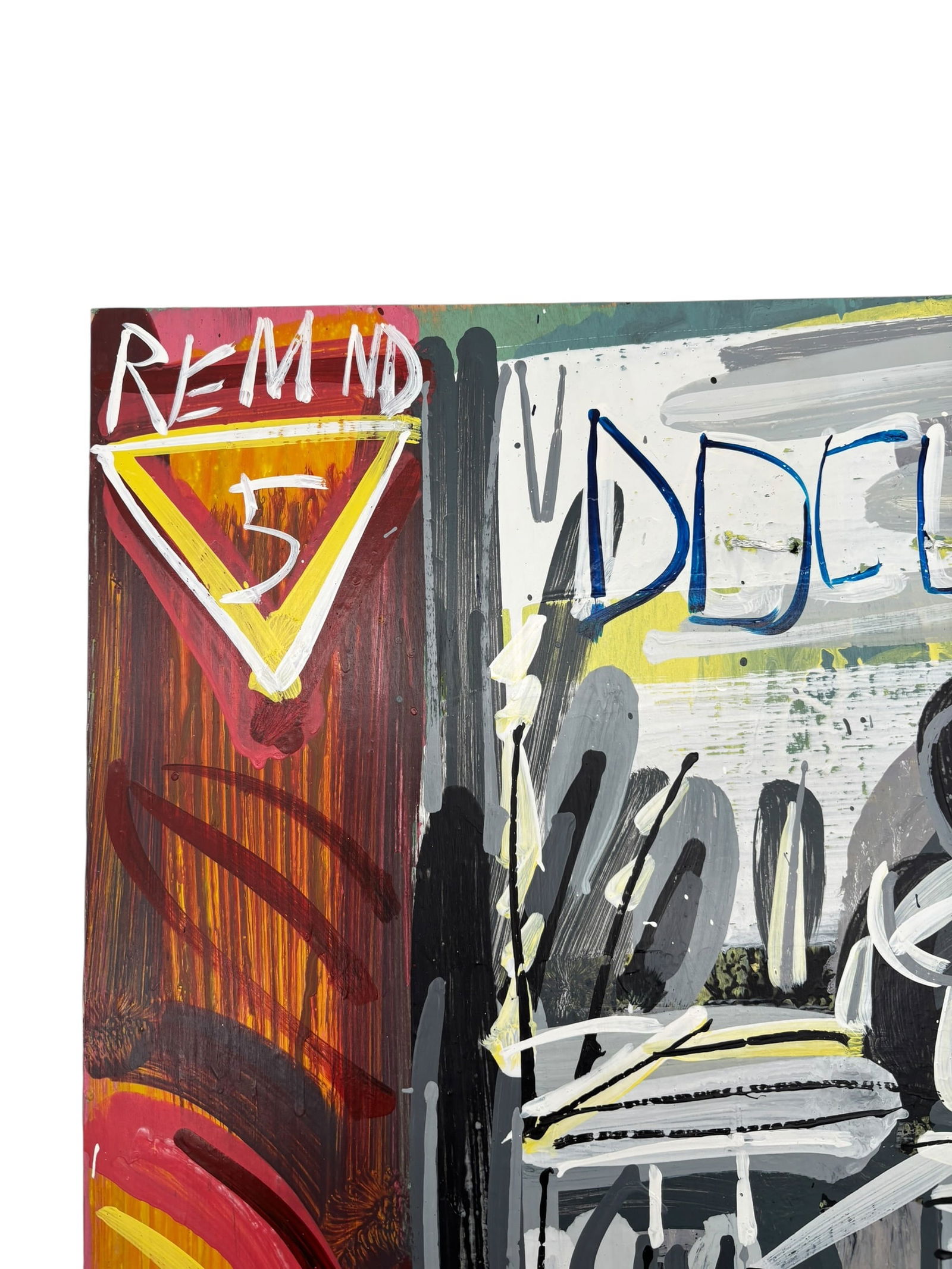 Mixed-Media Painting on Board - Political Expressionism - 3