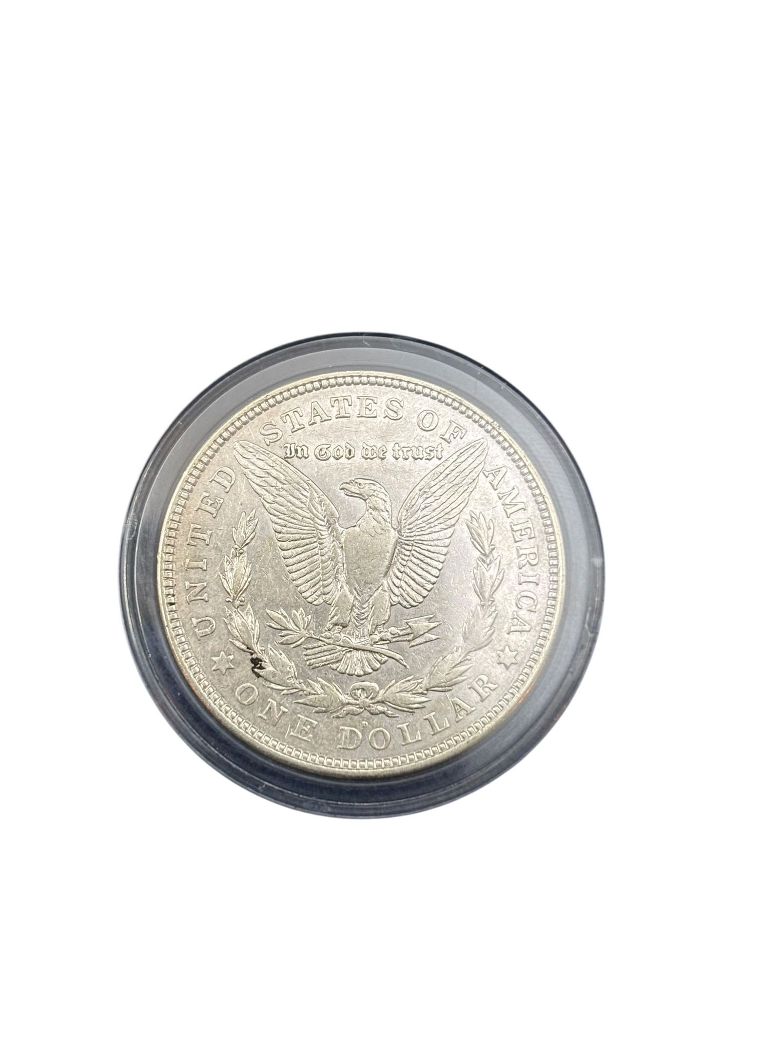 1921 Morgan Silver Dollar with Display Box - 3