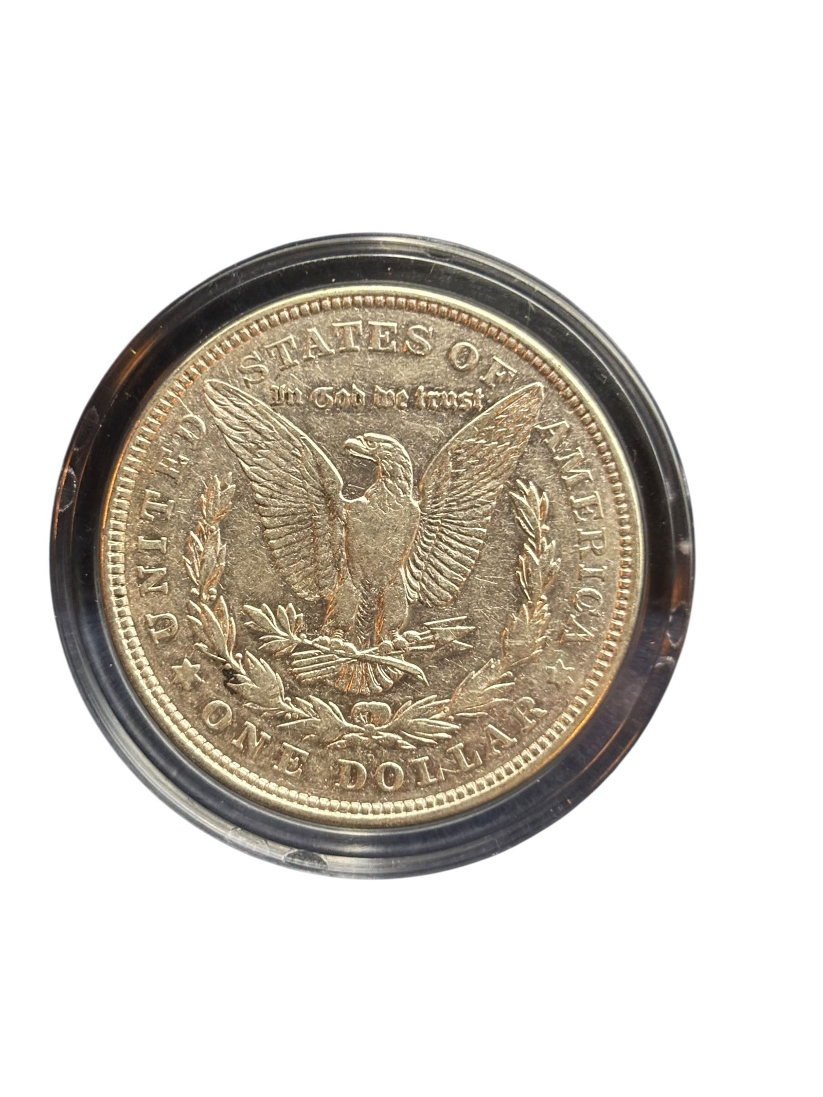 1921 Morgan Silver Dollar with Display Box - 4