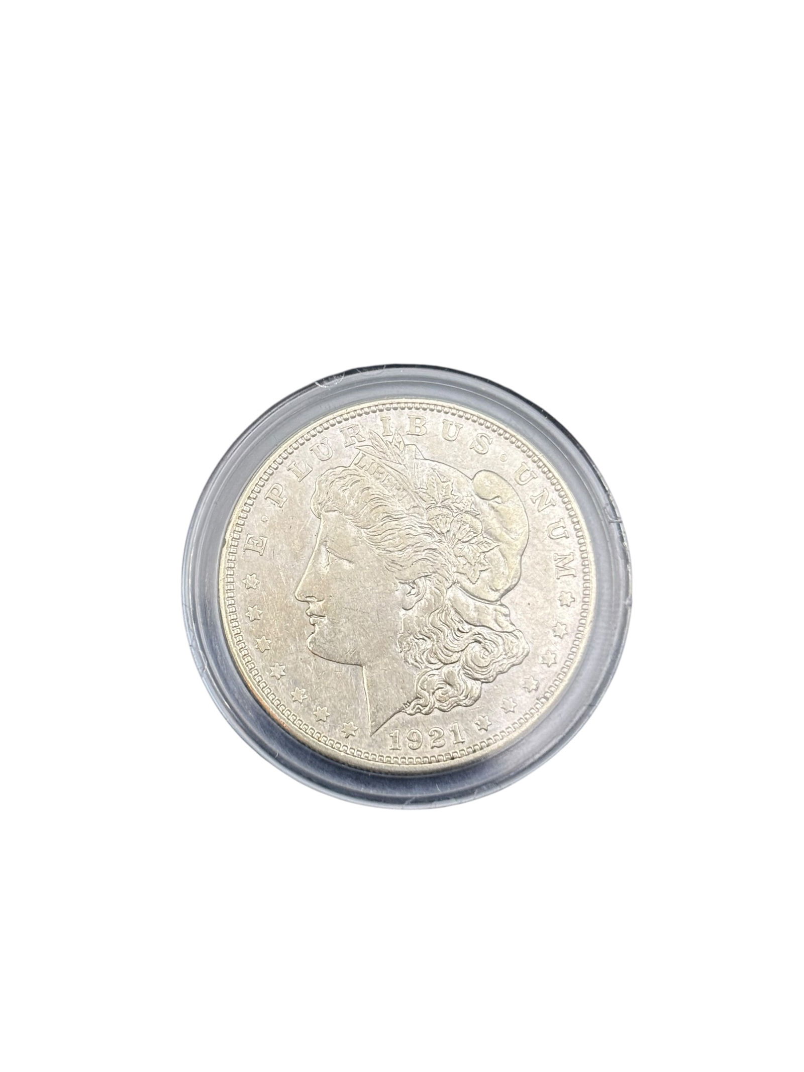 1921 Morgan Silver Dollar with Display Box - 5