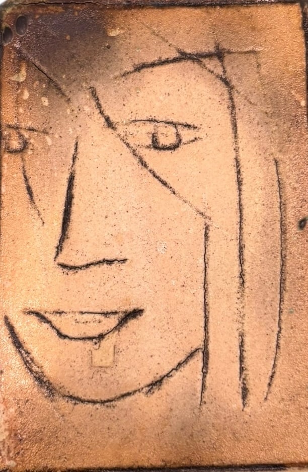 Pirjo Nylander Decorative Blue Plate from Finland - 2