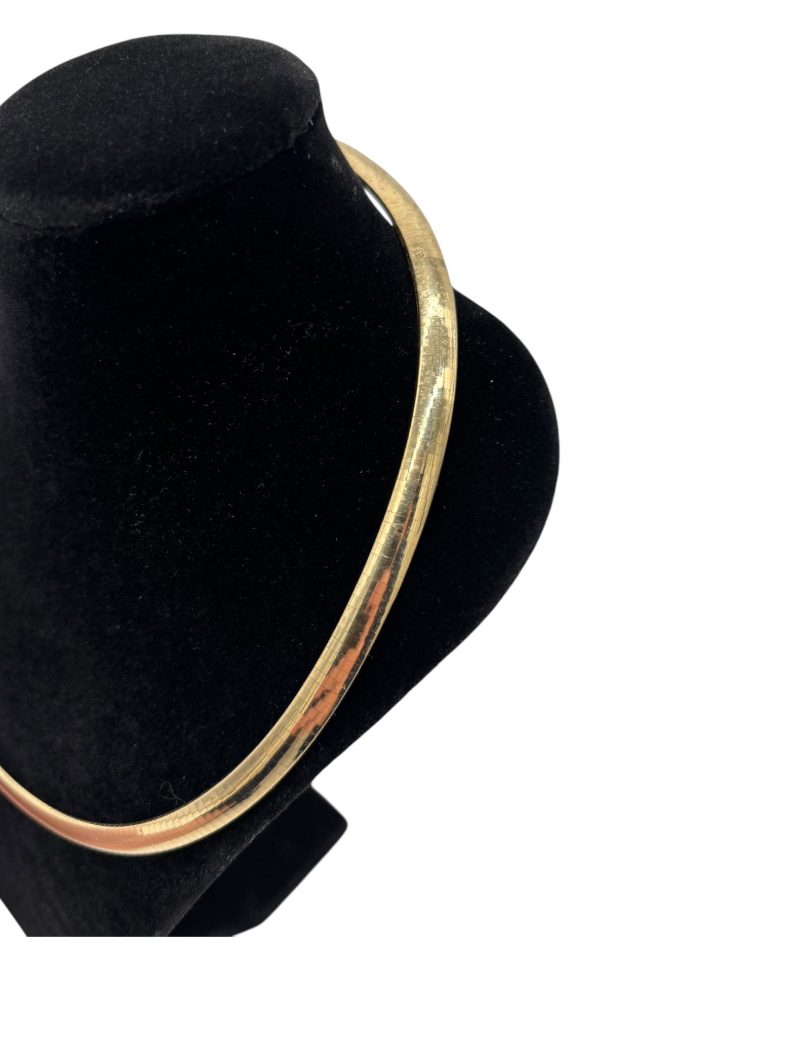 14K Italian Gold Herringbone 18 in. Necklace - 4