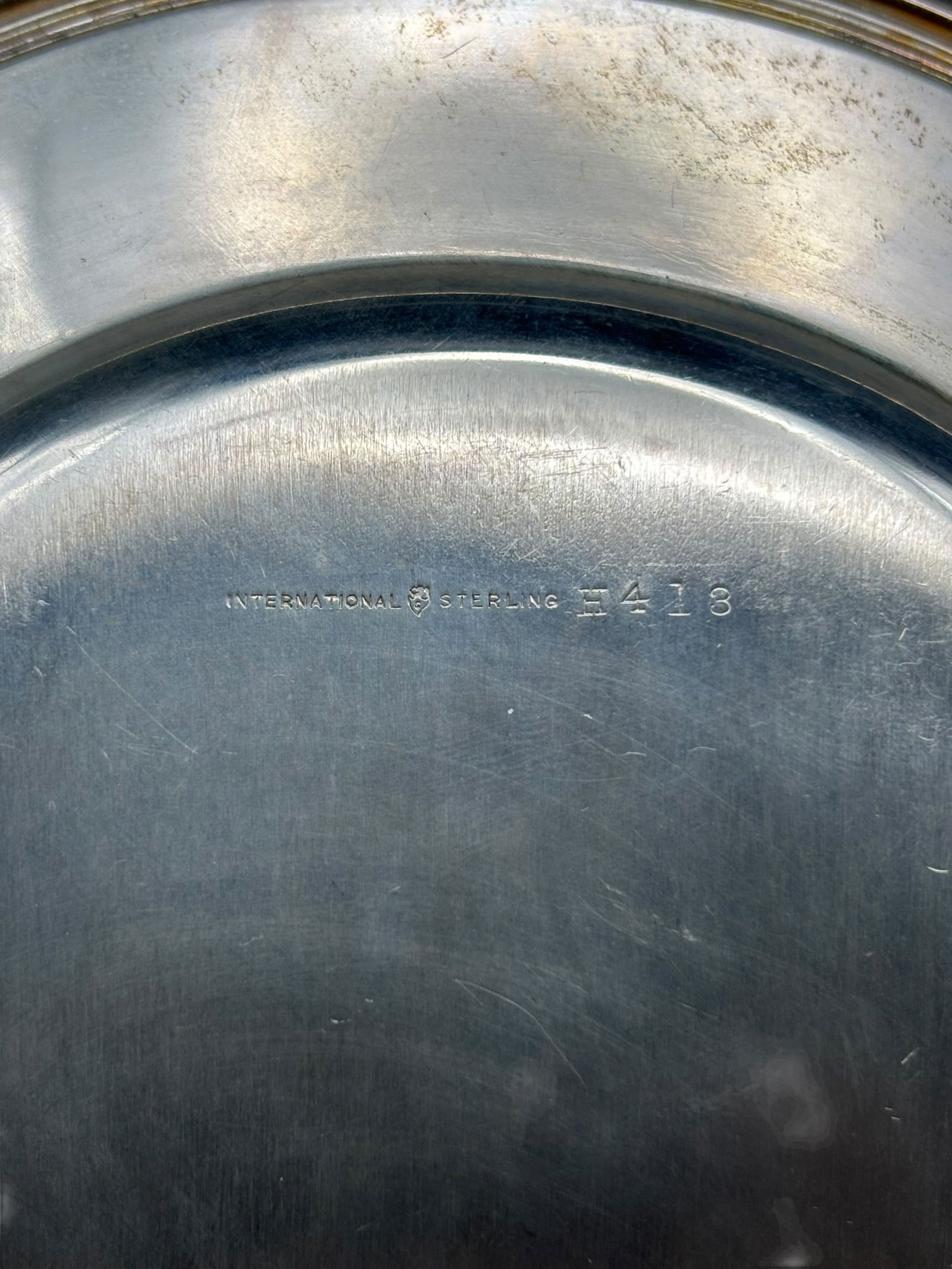 Set of Six Sterling Silver .925 Bread Plates - 2