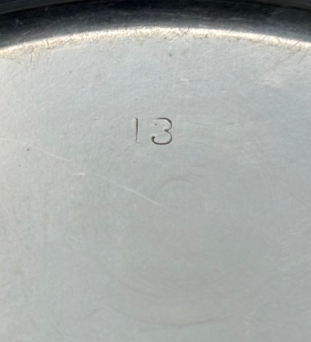 Set of Twelve Sterling Silver .925 Bread Plates - 3