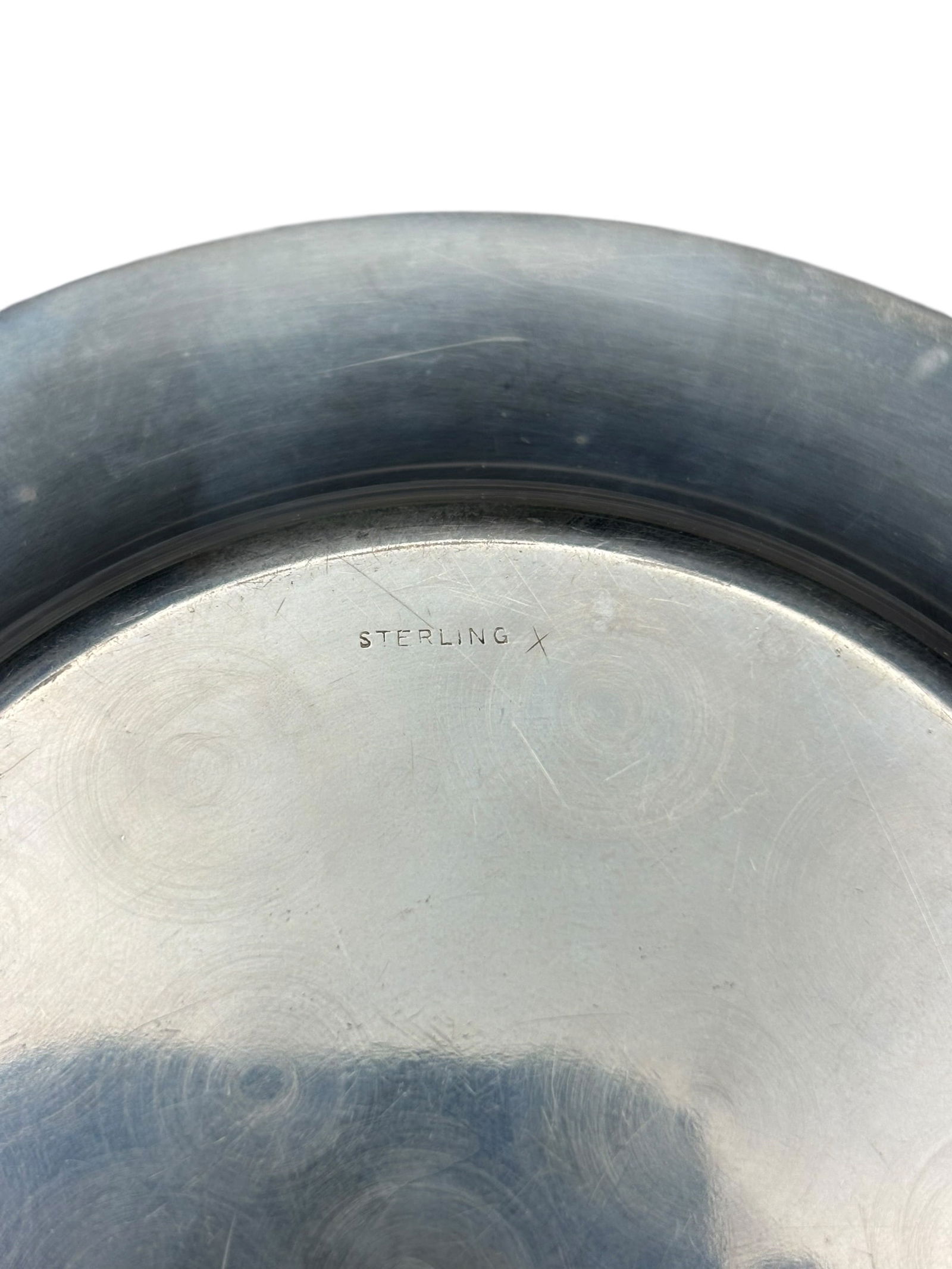 Set of Twelve Sterling Silver .925 Bread Plates - 6