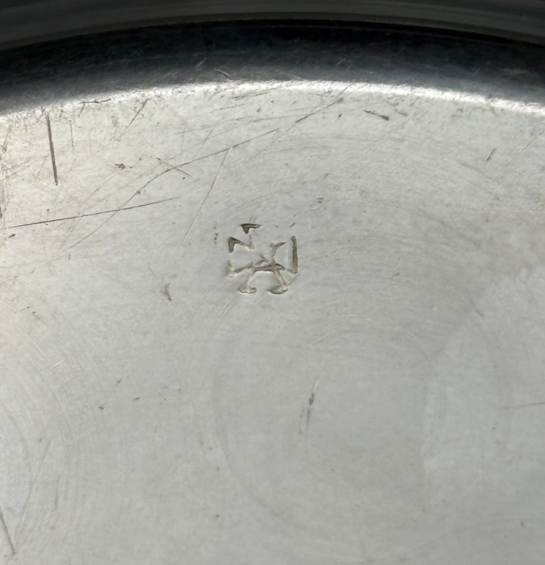 Set of Twelve Sterling Silver .925 Bread Plates - 8