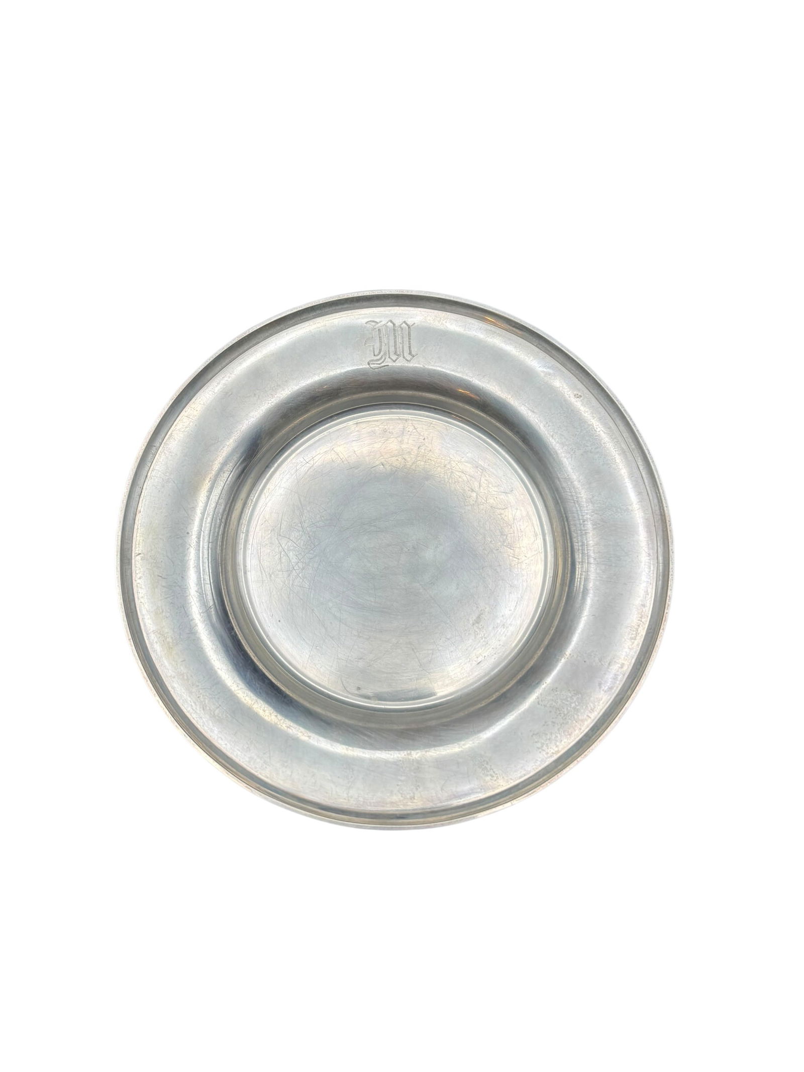 Set of Twelve Sterling Silver .925 Bread Plates - 9