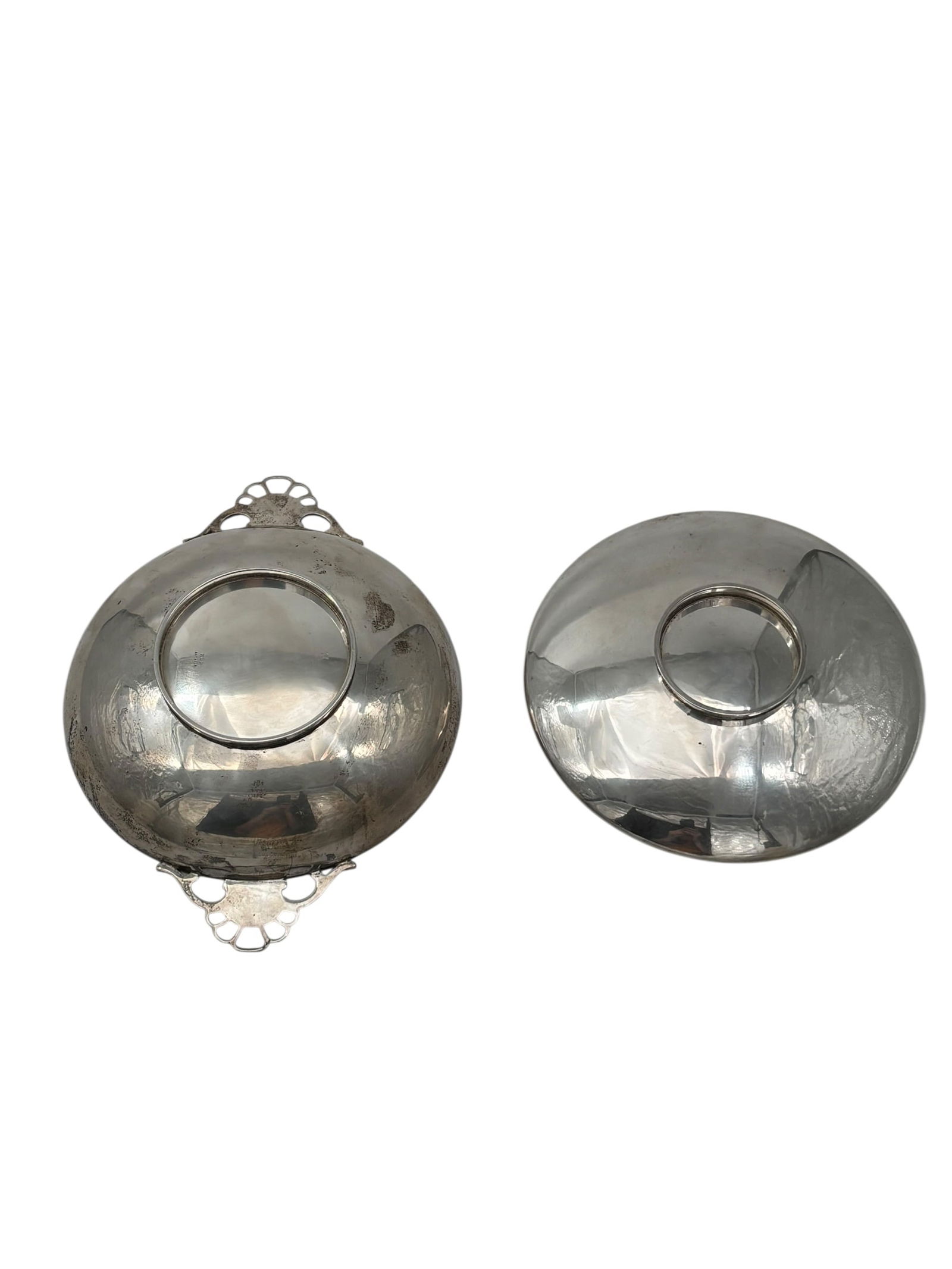 Sterling Silver .925 Covered Serving Dish - 4