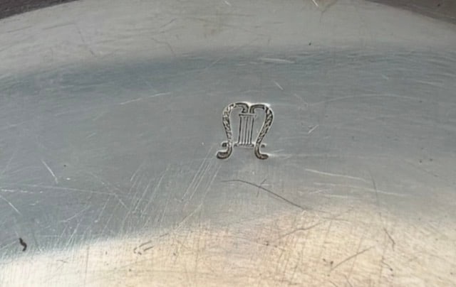 Sterling Silver .925 Covered Serving Dish - 6