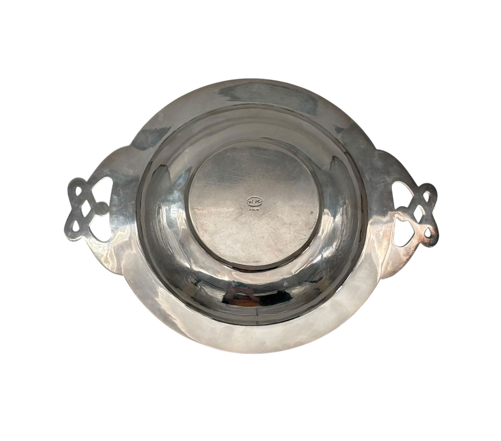 Art Deco Style Sterling Silver 925 Bowl - 2