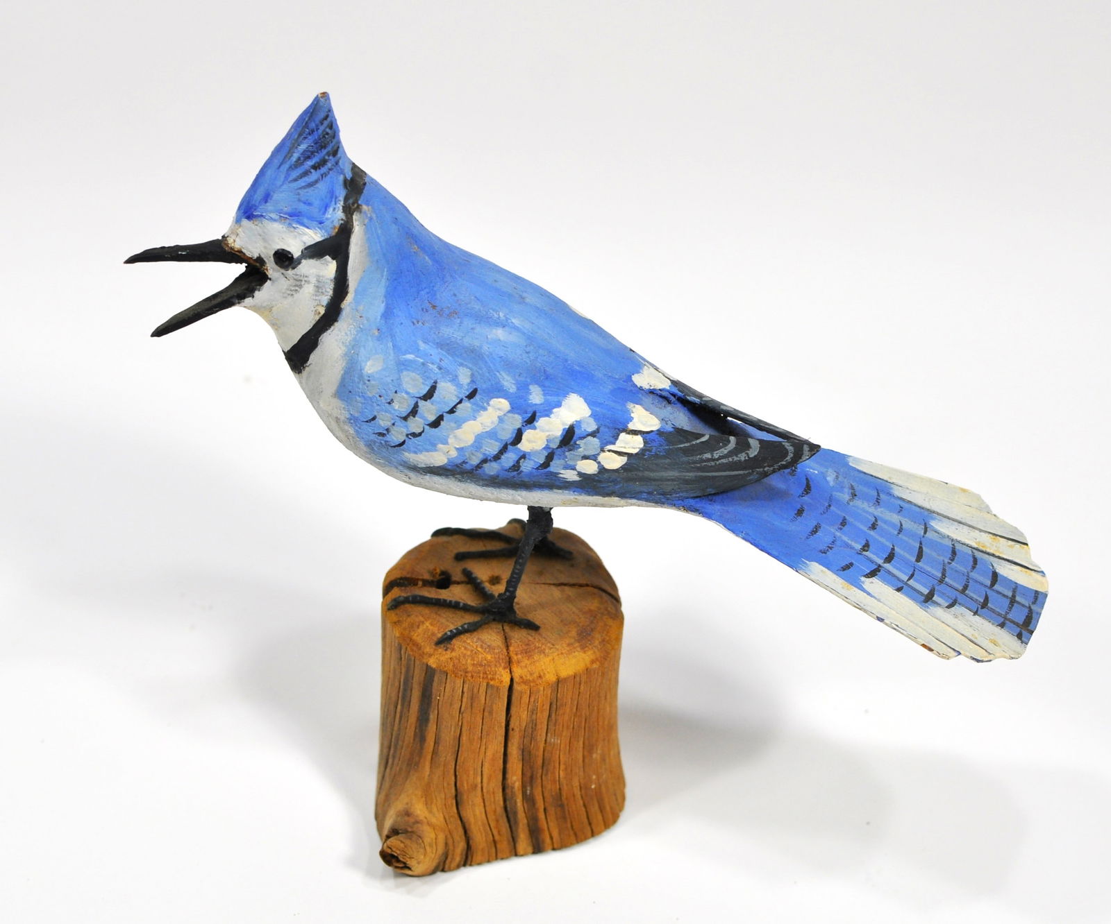 Peter Peltz (1915-2001) Blue Jay Bird Sculpture (1 of 4)