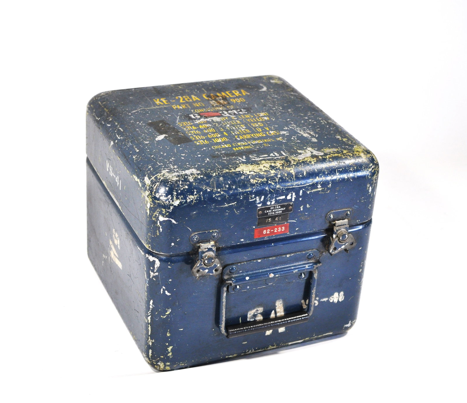 Rare Vintage WWII US Military Aerial Recon Camera KE-28A & Original Case - 2