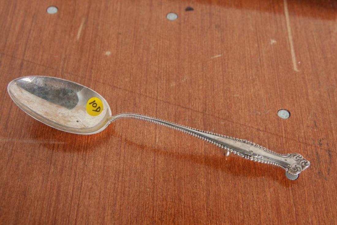 Towle Sterling "Canterbury" Pattern stuffing spoon. (1 of 1)