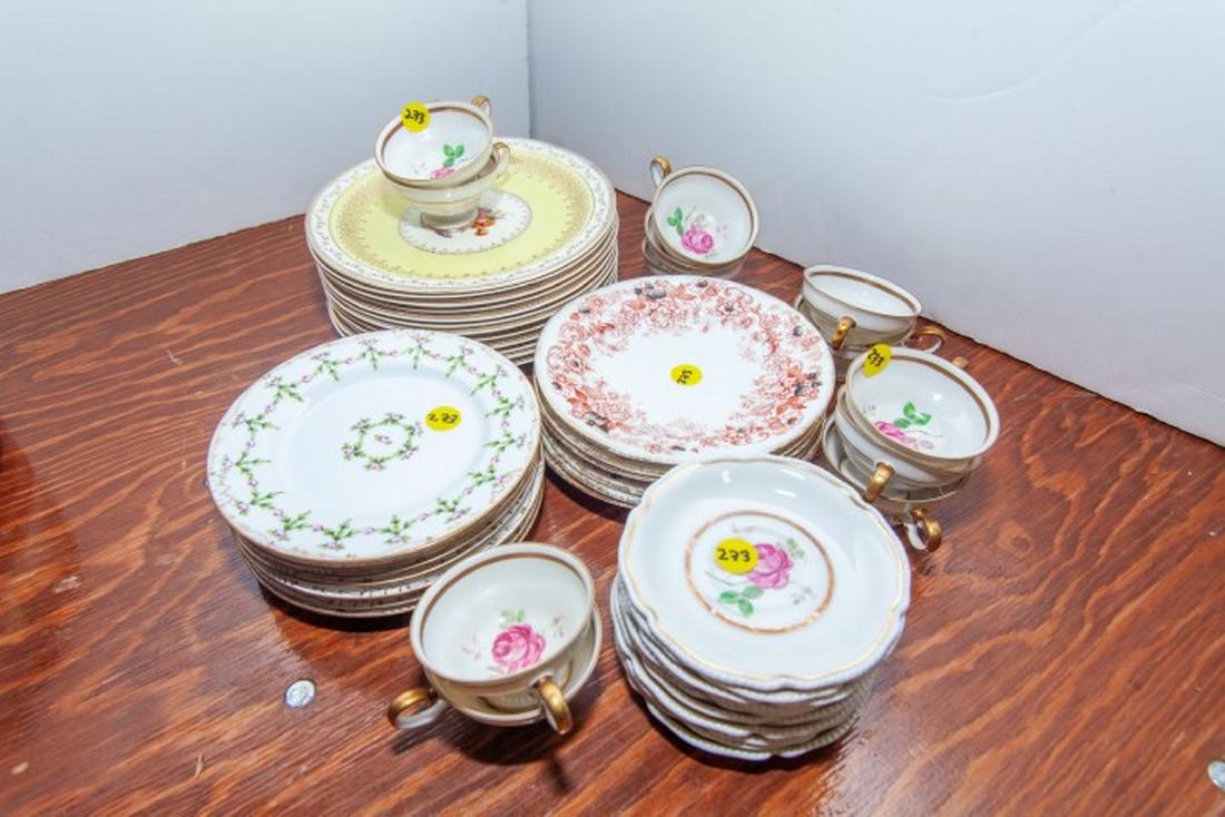 Lot 25 Pieces Miscellaneous Plates along with a 24 (1 of 2)
