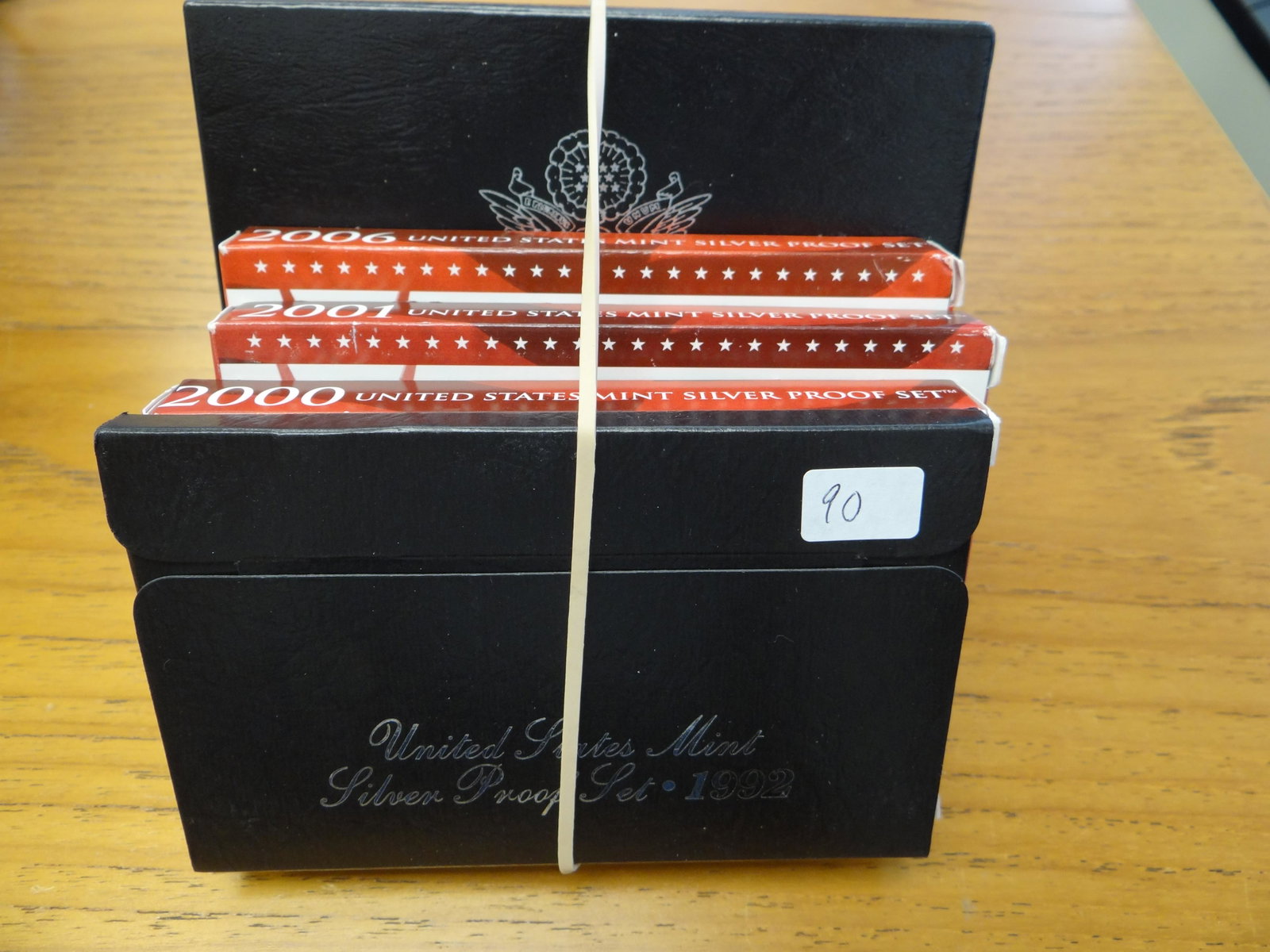 Silver Proof Sets: 1992, 2000, 2001 & 2006 Premier: Silver Proof Sets: 1992, 2000, 2001 & 2006 Premier Silver Proof Sets: 1992