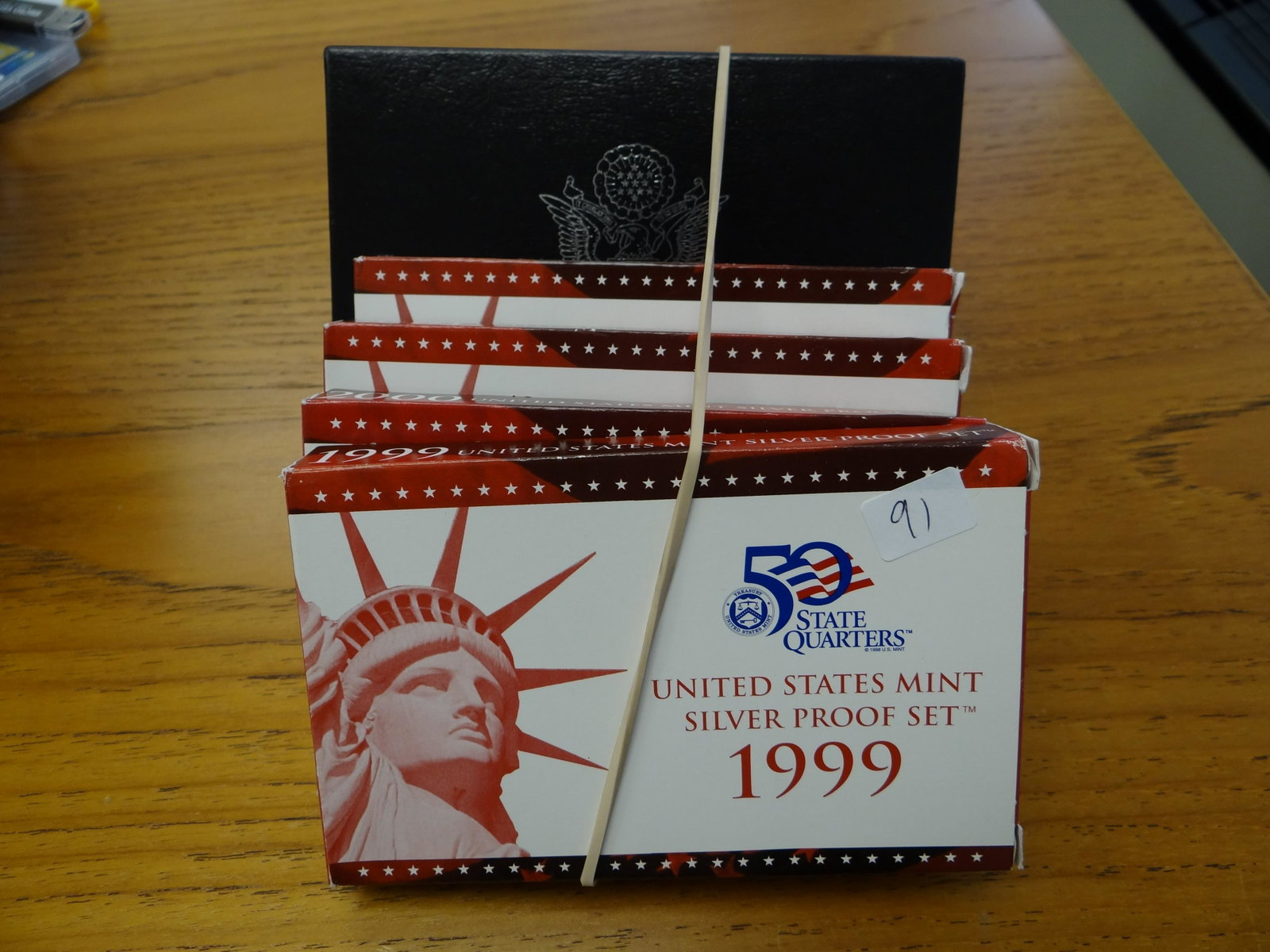 Silver Proof Sets: 1999-2002 Premier Silver Proof Sets:: Silver Proof Sets: 1999-2002 Premier Silver Proof Sets: 1992