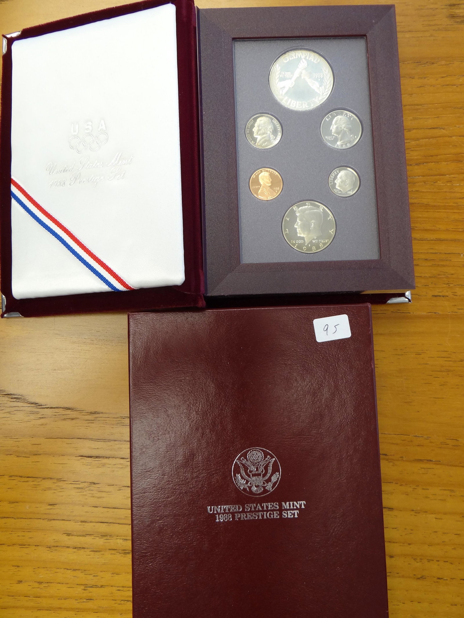 Prestige Proof Sets: 1988, 1989 & 1990: Prestige Proof Sets: 1988, 1989 & 1990
