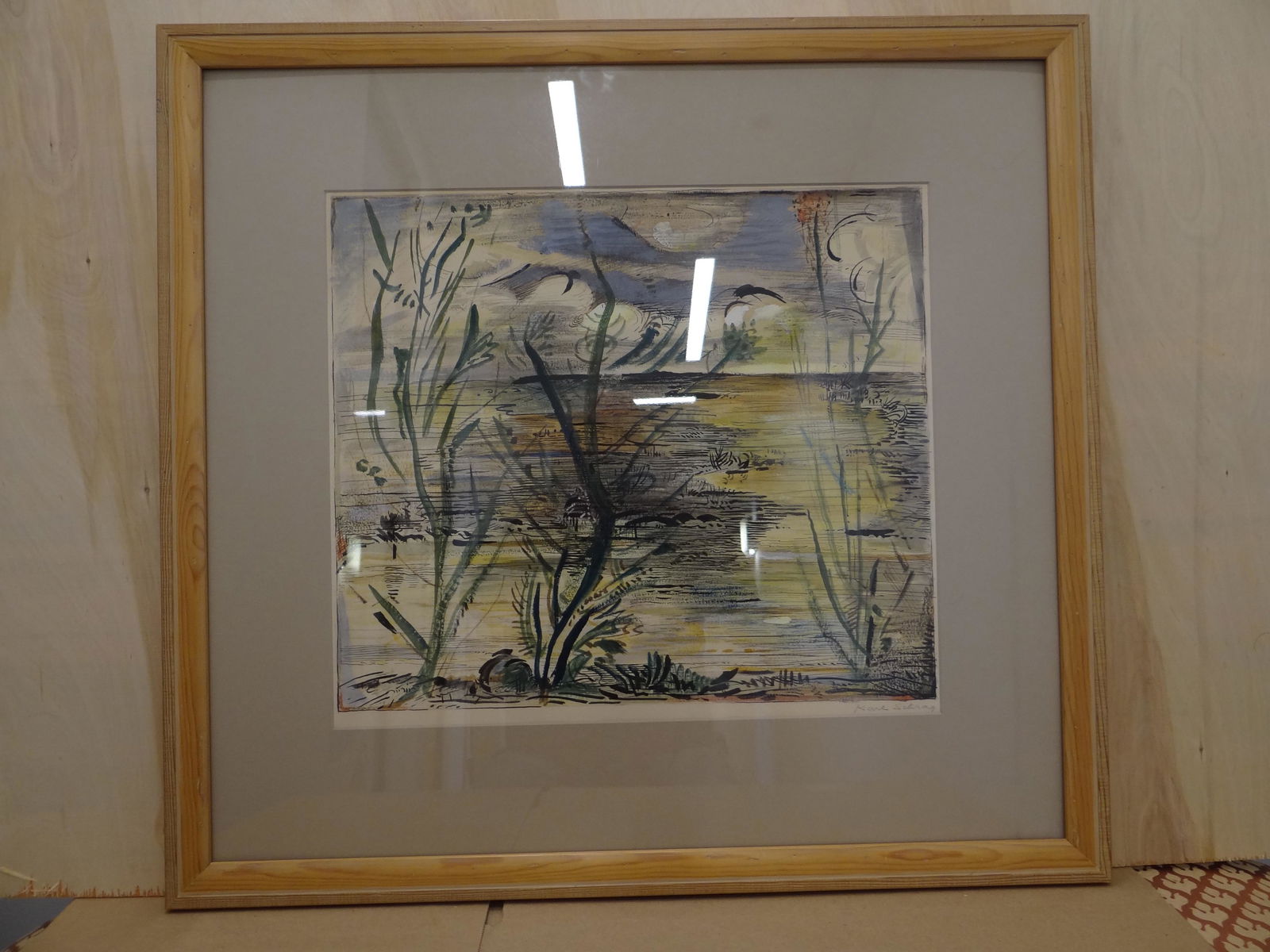 Karl Schrag - West Wind. 1912 -1995 Germany (1 of 6)