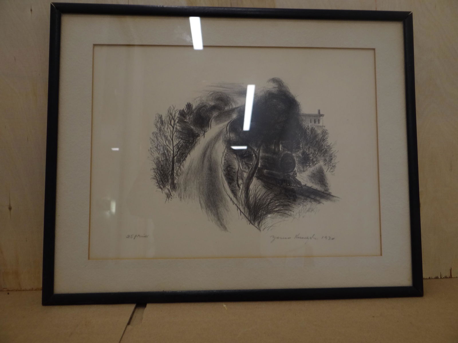 Yasuo Kuniyoshi - The Train. 1889 -1953 Japan (1 of 5)