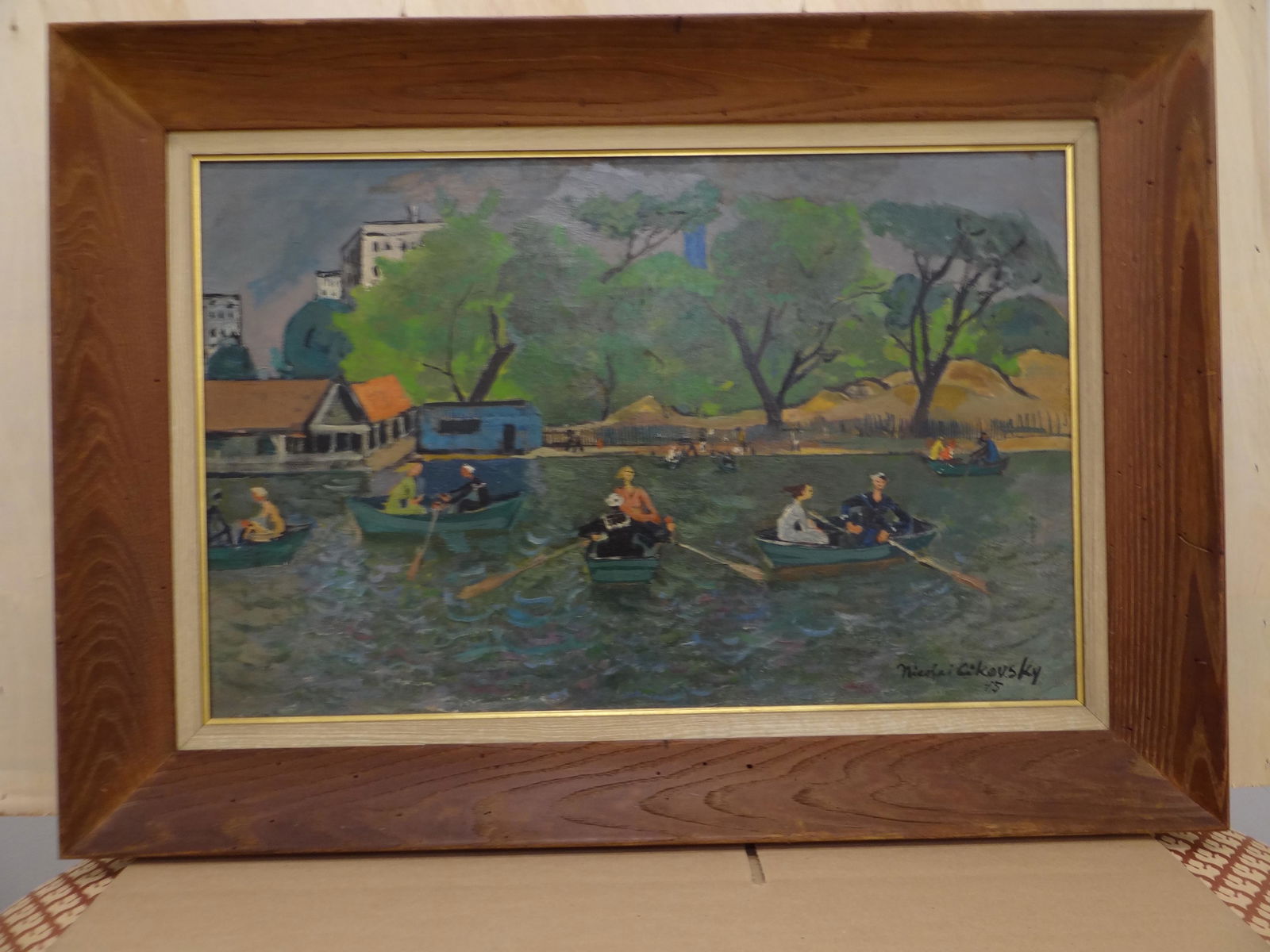 Nicolai S. (Nicola) Cikovsky - Boats For Rent. (1 of 4)