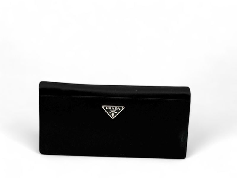 Sophisticated Prada Black Satin Pochette - Authentic & Chic (1 of 4)