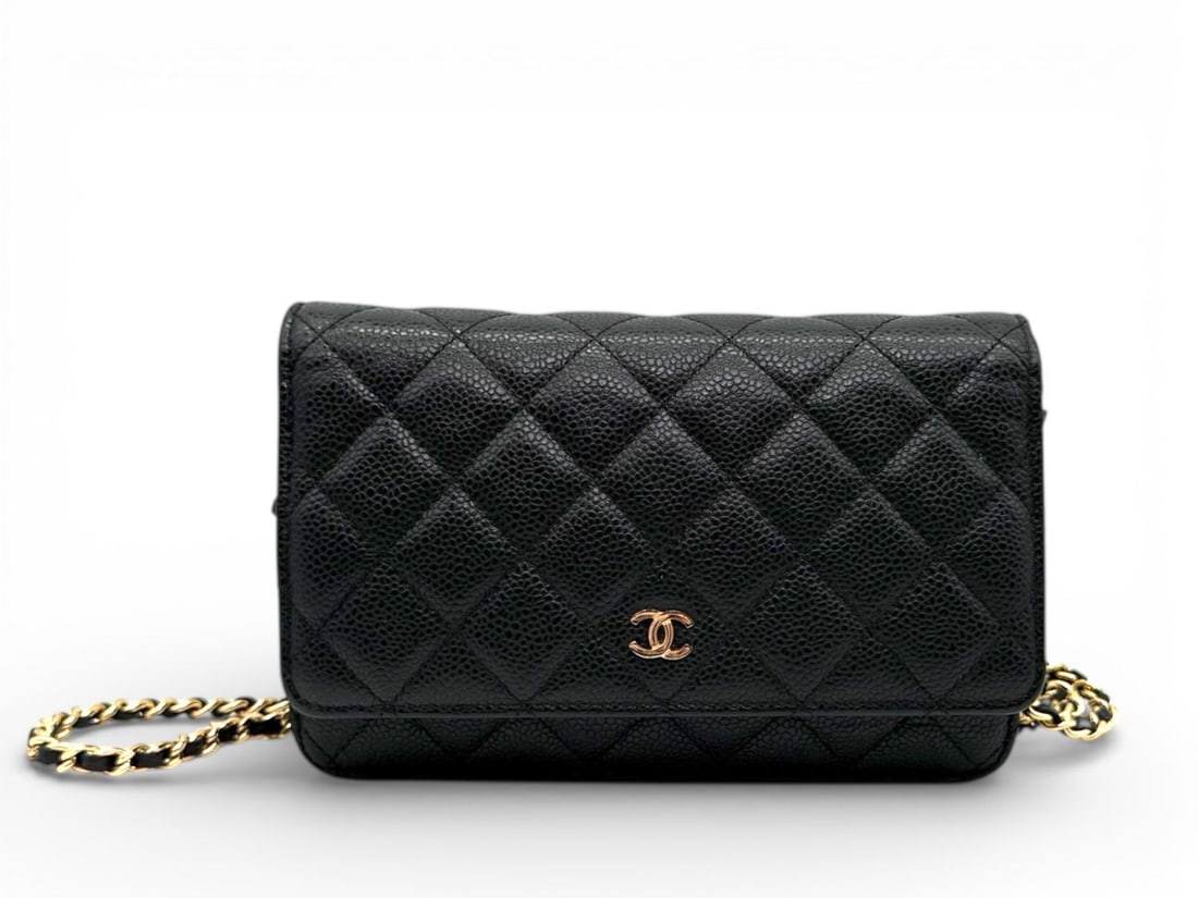 Chanel Black Caviar Wallet On Chain (WOC) - Iconic & Absolute Masterpiece (1 of 5)