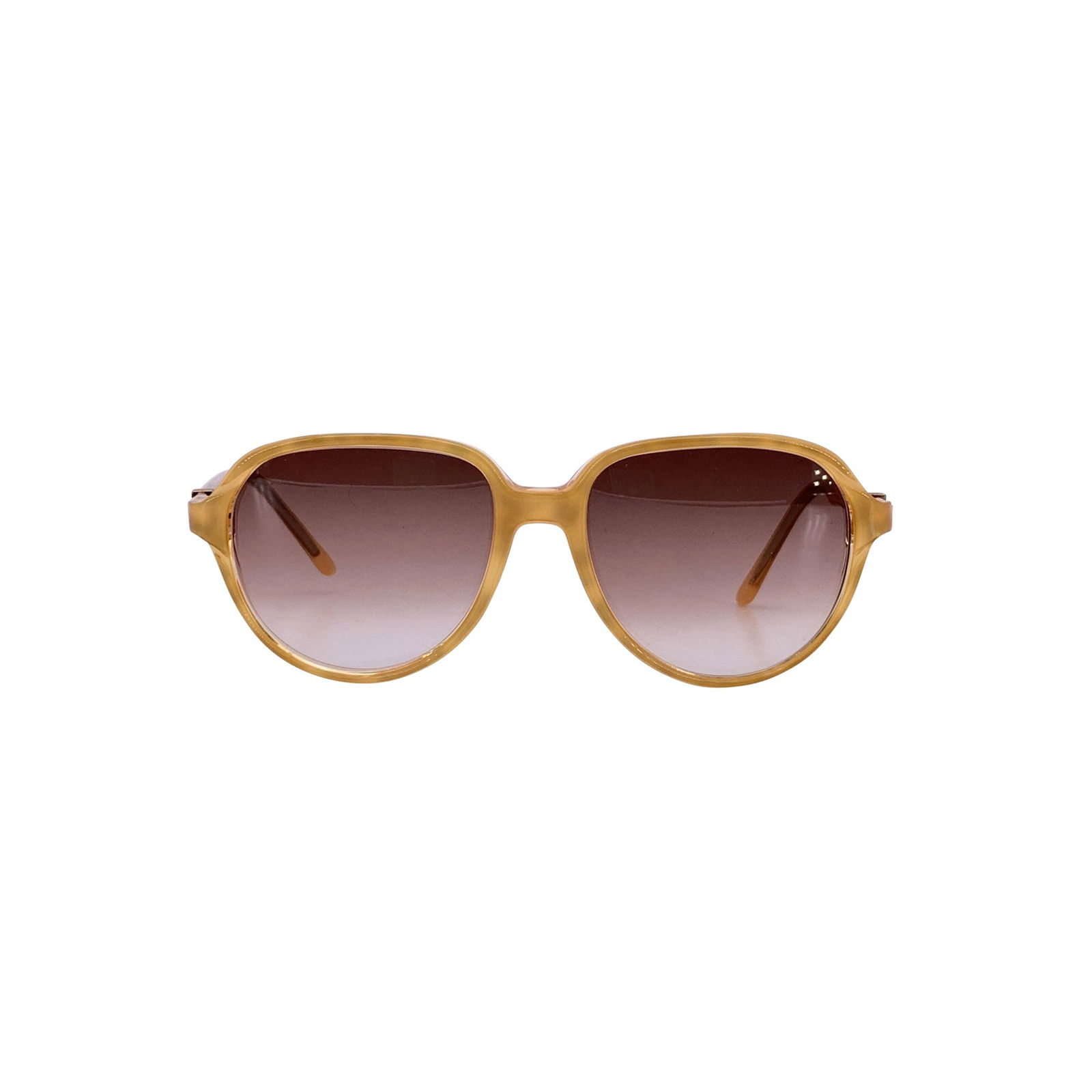 Yves Saint Laurent Vintage Plastic Sunglasses: Infused with bold character and effortless French flair, these vintage Yves Saint Laurent sunglasses, model Sarpedon, are a striking relic of fashion-forward design. The standout beige acetate frame c