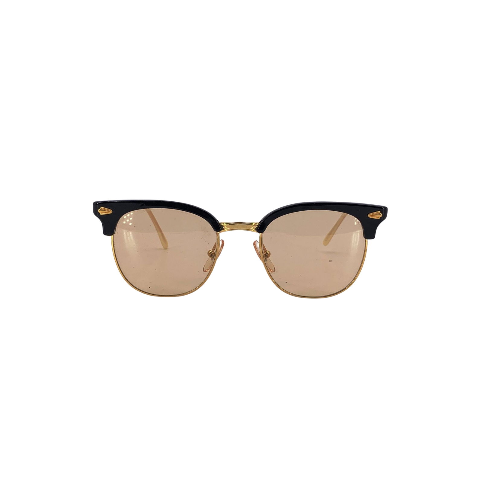Other Brand Vintage Metal Sunglasses: Step back into the sleek elegance of 1980s Italian eyewear with these Margi vintage sunglasses, a subtle yet striking expression of design from that decade. This half-rim model, California 2, combines