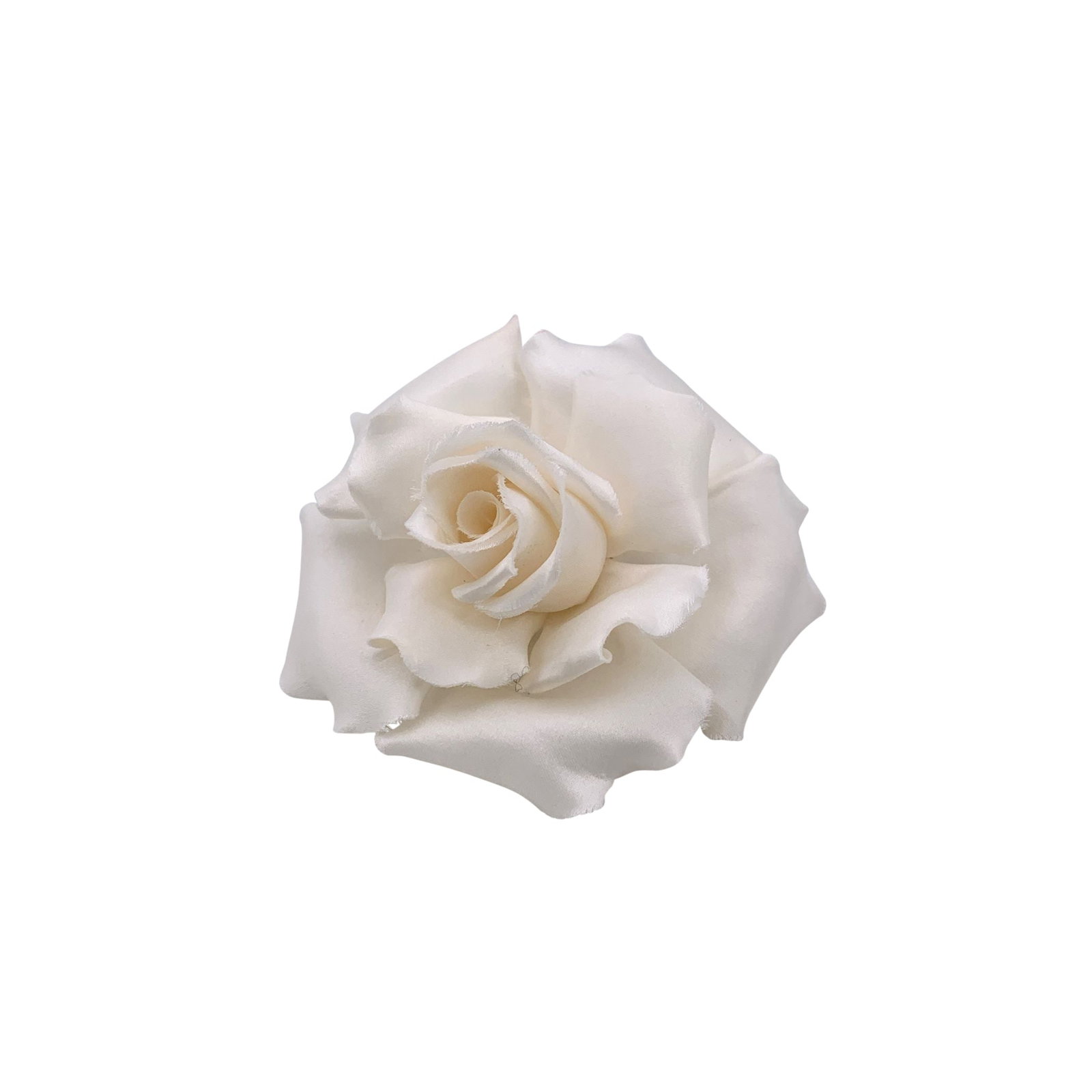 Chanel Vintage Silk Brooch Camelia (1 of 5)