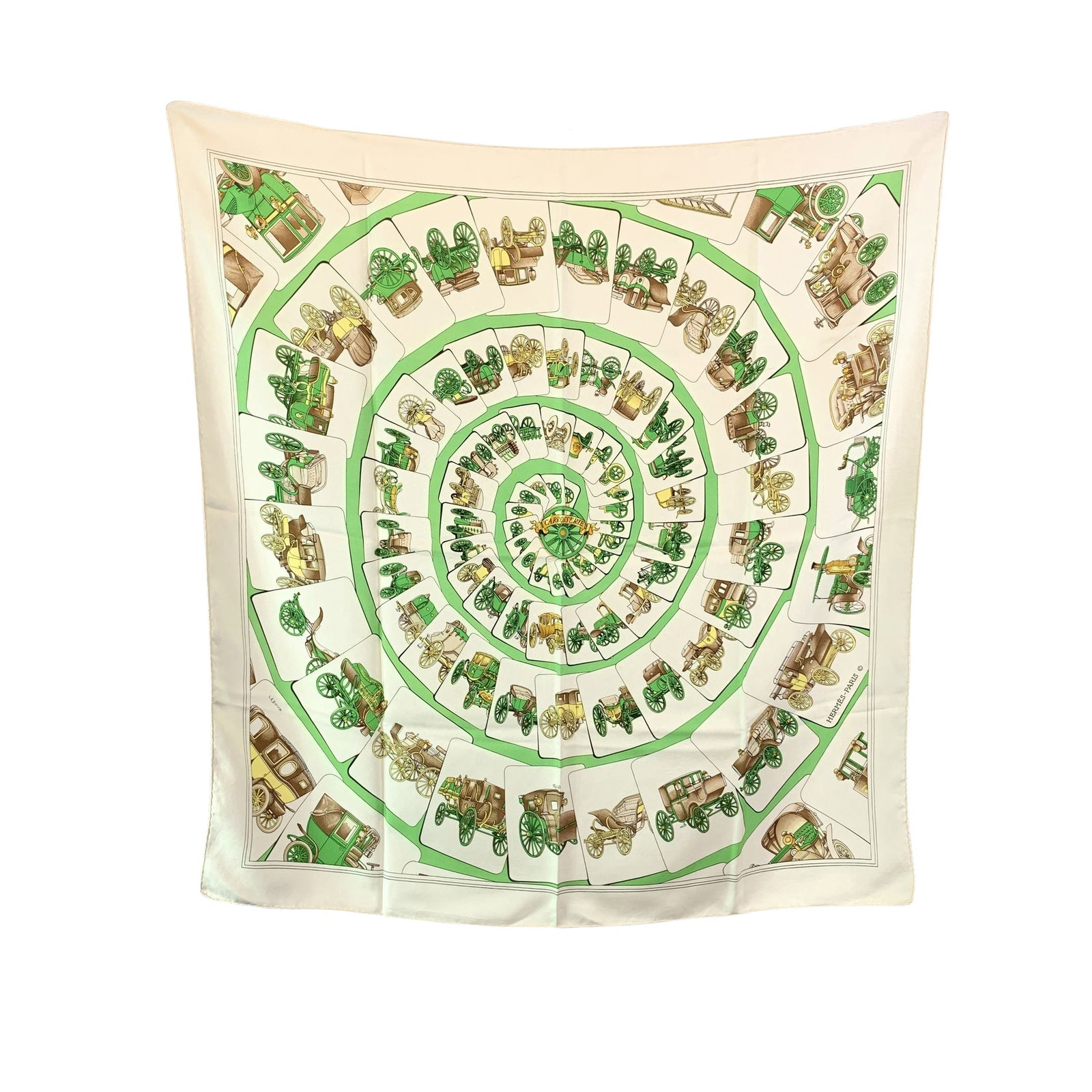Hermes Vintage Silk Scarf Carre 90 (1 of 7)