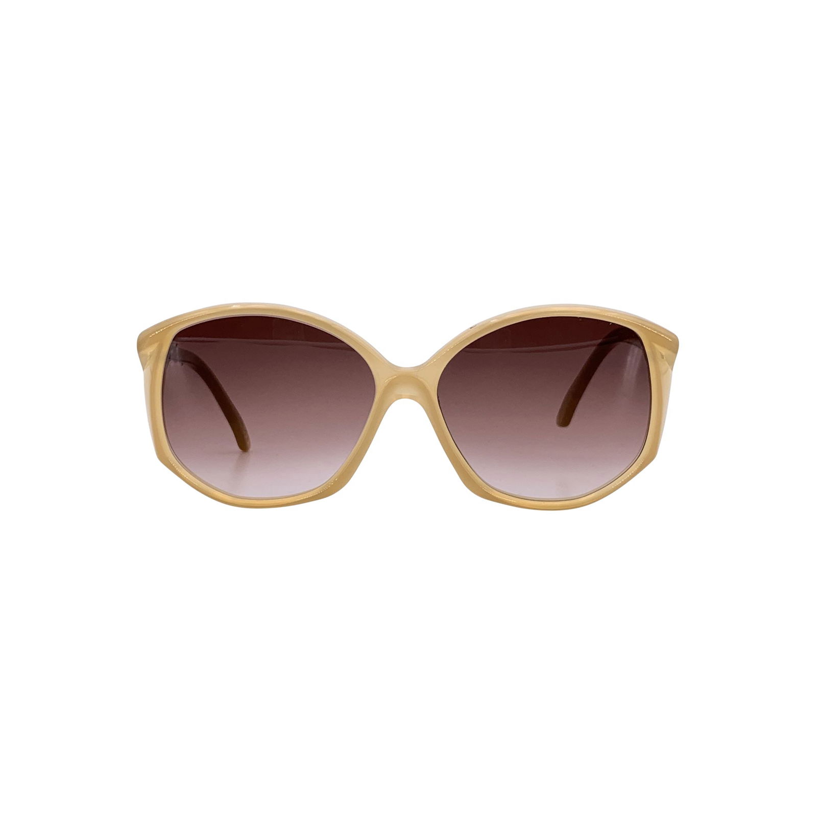 Yves Saint Laurent Vintage Plastic Sunglasses: Step back into the elegance of the 1980s with these Yves Saint Laurent Vintage Sunglasses CYBELLE, a true reflection of the designer's graceful yet daring aesthetic. Made with care in France, this but