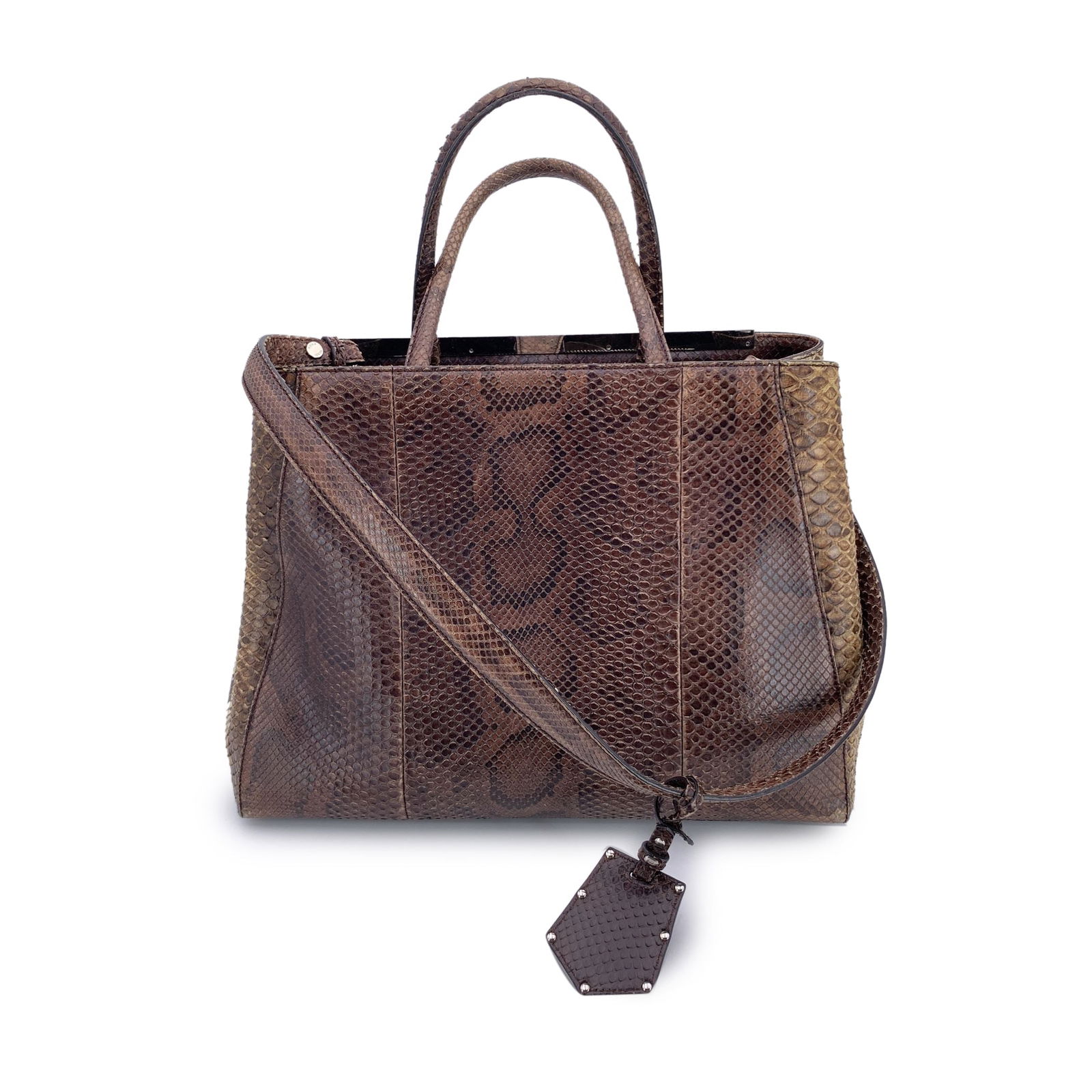 Fendi Leather Tote Bag 2Jours (1 of 9)