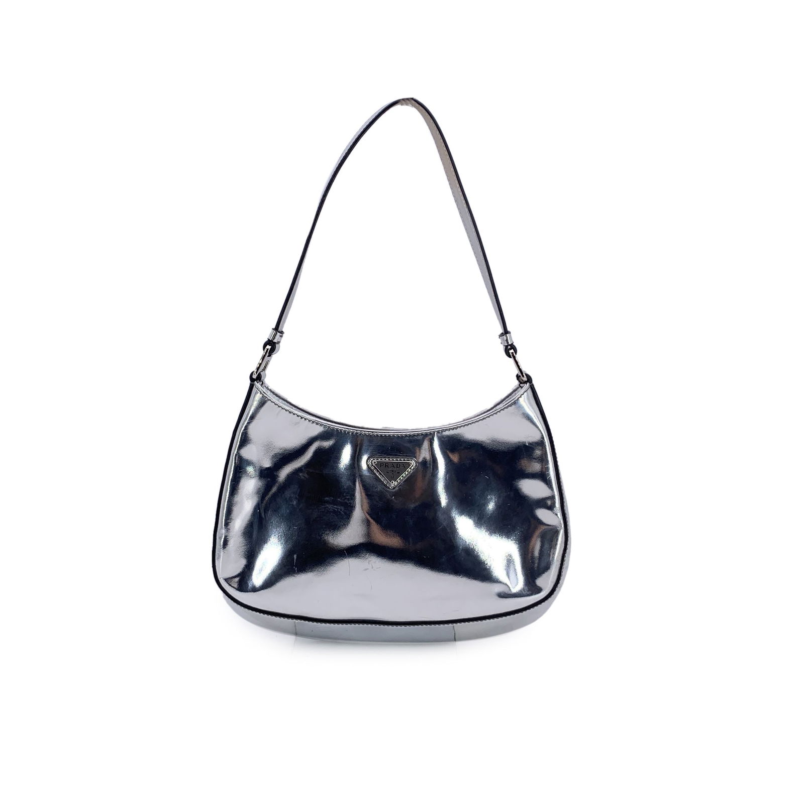 Prada Patent leather Shoulder Bag Cleo (1 of 7)